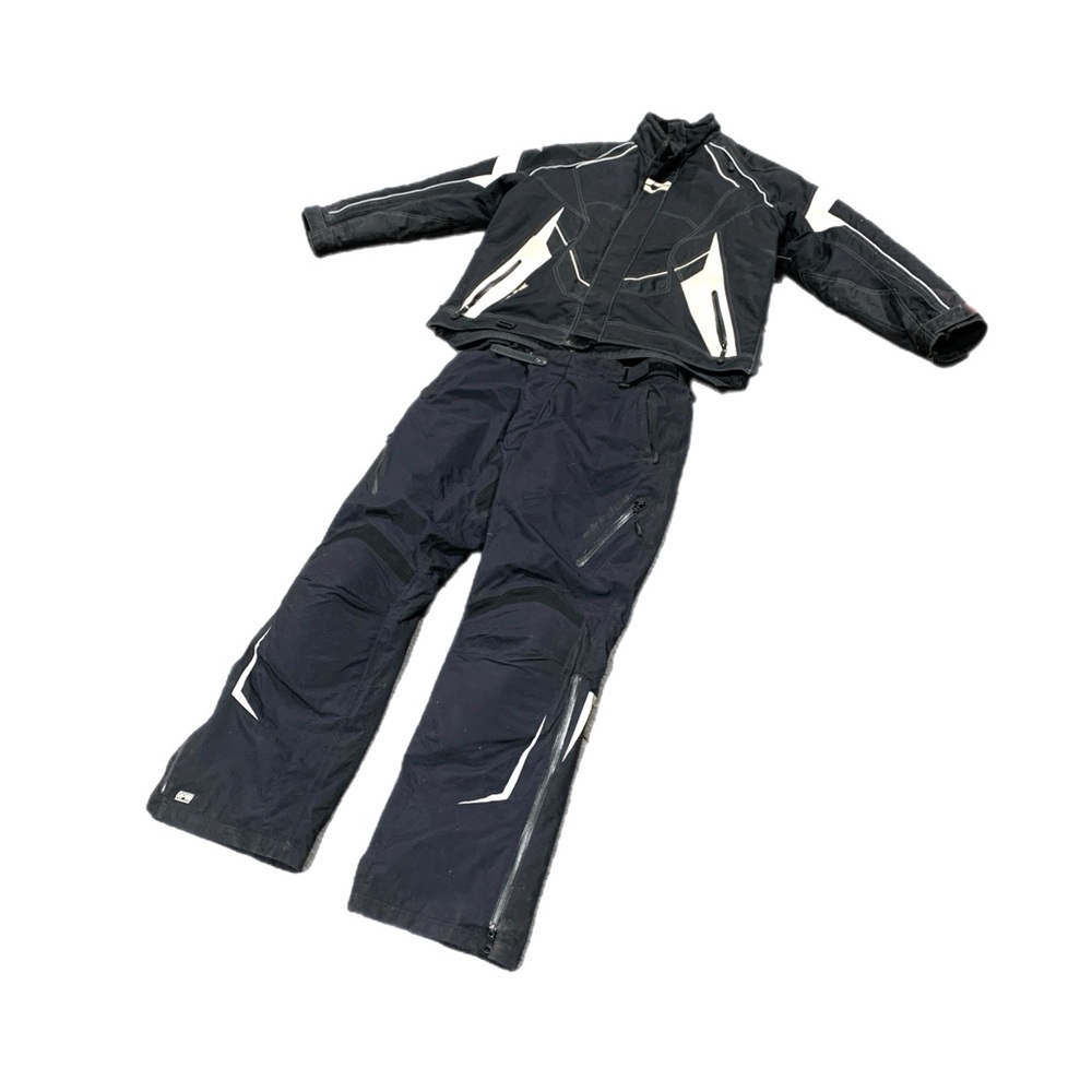 Castle X 2X Jacket Ski-doo XL Snow Bibs  Black and‎ White Snowmobile Suit Men